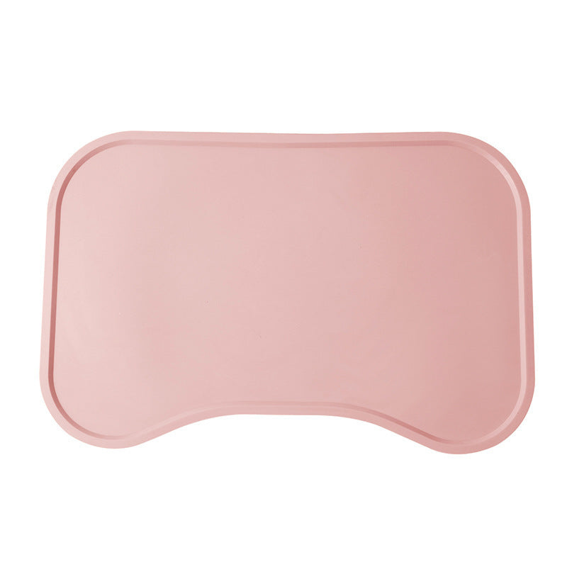 Dog Cat Food Mat For Floors Waterproof,Thicker Cat Food Mat Non-Slip,Dog Bowl Mats For Food And Water,Pet Feeding Mat Silicone,Raised Edges To Prevent Tray For Dog Bowls