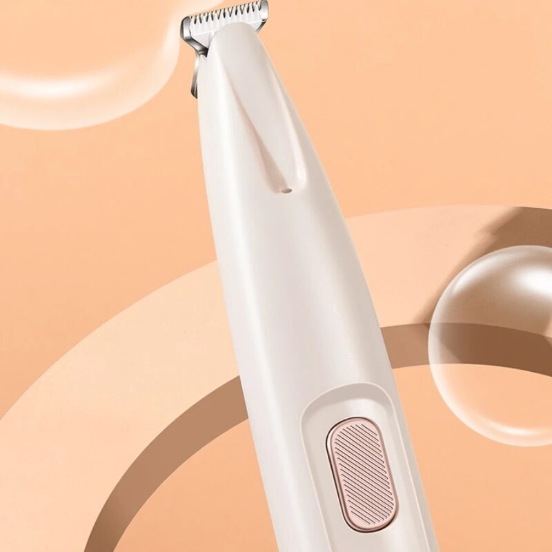 New Cat Dog Paw Trimmer With LED Light Fully Waterproof Pet Hair Trimmer With LED Display Dog Cat Clippers For Grooming 18mm Widen Blade