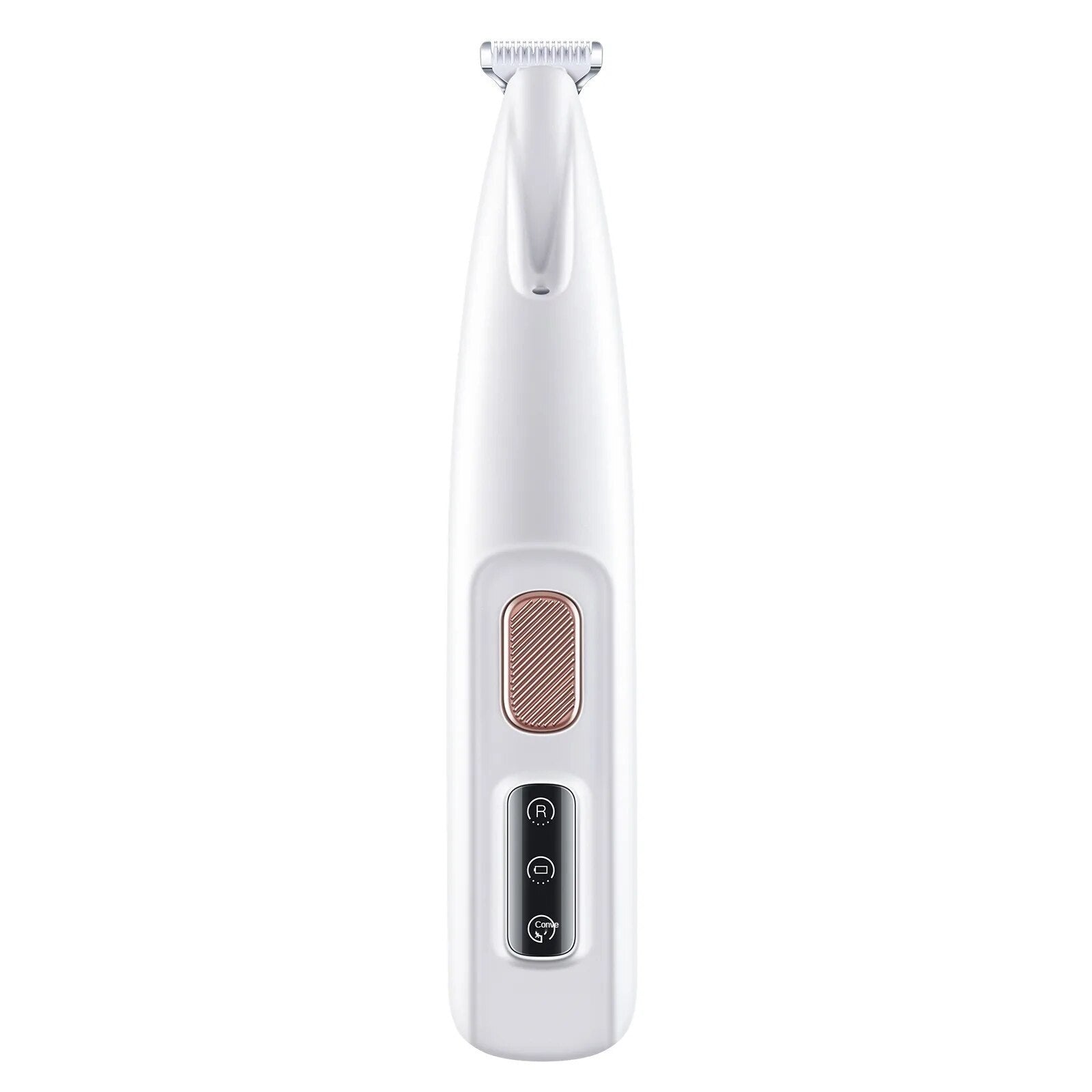 New Cat Dog Paw Trimmer With LED Light Fully Waterproof Pet Hair Trimmer With LED Display Dog Cat Clippers For Grooming 18mm Widen Blade